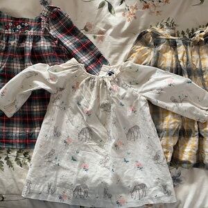 Lot of 3 babyGap 6-12 month cotton dresses